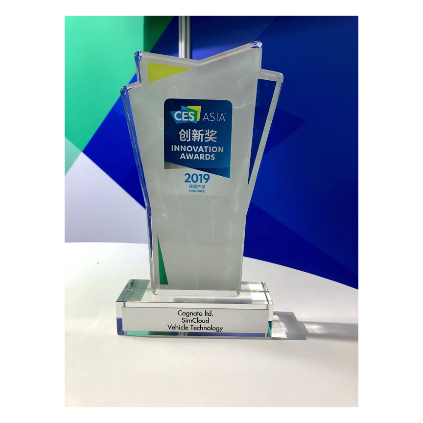 Cognata SimCloud Simulation Product Wins CES Innovation Award