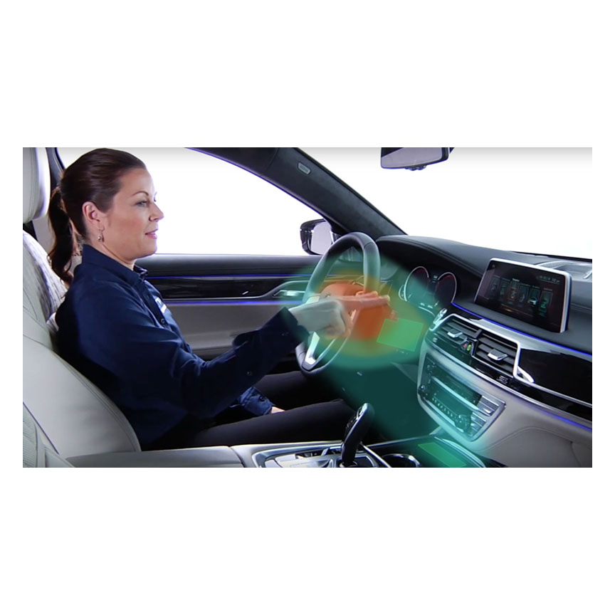HARMAN’s First In-Cabin Gesture Control Interface with Mid-Air Haptic Feedback